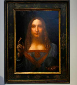 Leonardo Da Vinci, "Salvator Mundi", 1499-1500