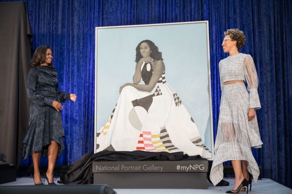 Portrait unveiling of former President Barack Obama and former First Lady Michelle Obama at the National Portrait Gallery in Washington, D.C., Feb. 12, 2018. Photo by Pete Souza