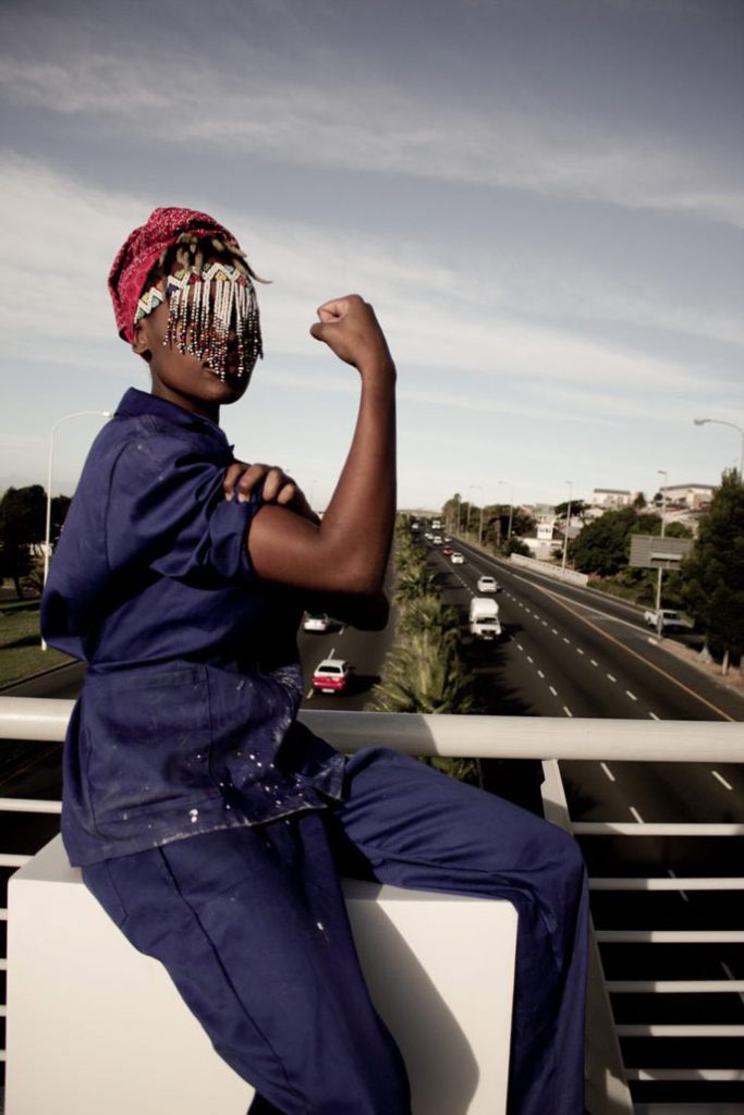 Sethembile-Msezane-Untitled-Workers-Day-2014-687x1030