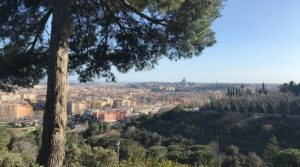 Panorama dal Monte Mario di Roma
