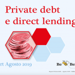 Private debt e direct lending, 7,6 mld euro di deal in sette mesi. Report BeBeez