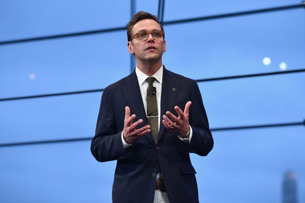 James Murdoch. Foto di Bryan Bedder Getty Images per National Geographic.