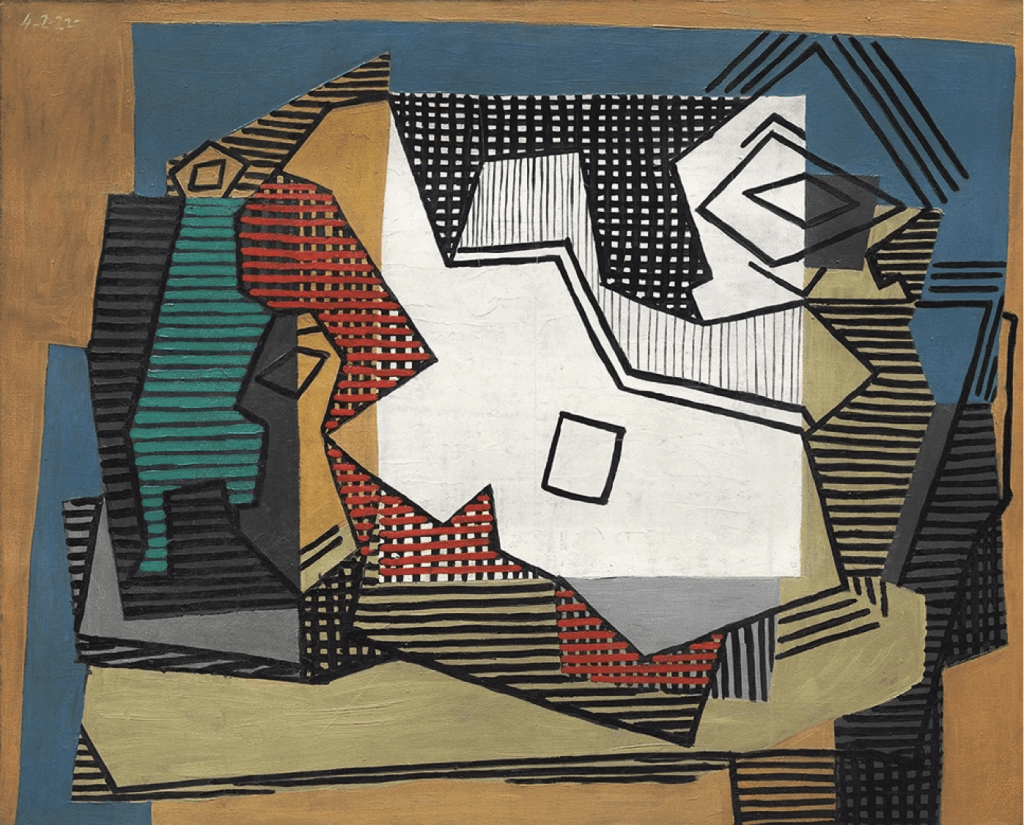 Pablo Picasso, Still Life (1922). Tenuta di Pablo Picasso. VEGAP. Madrid, 2020.