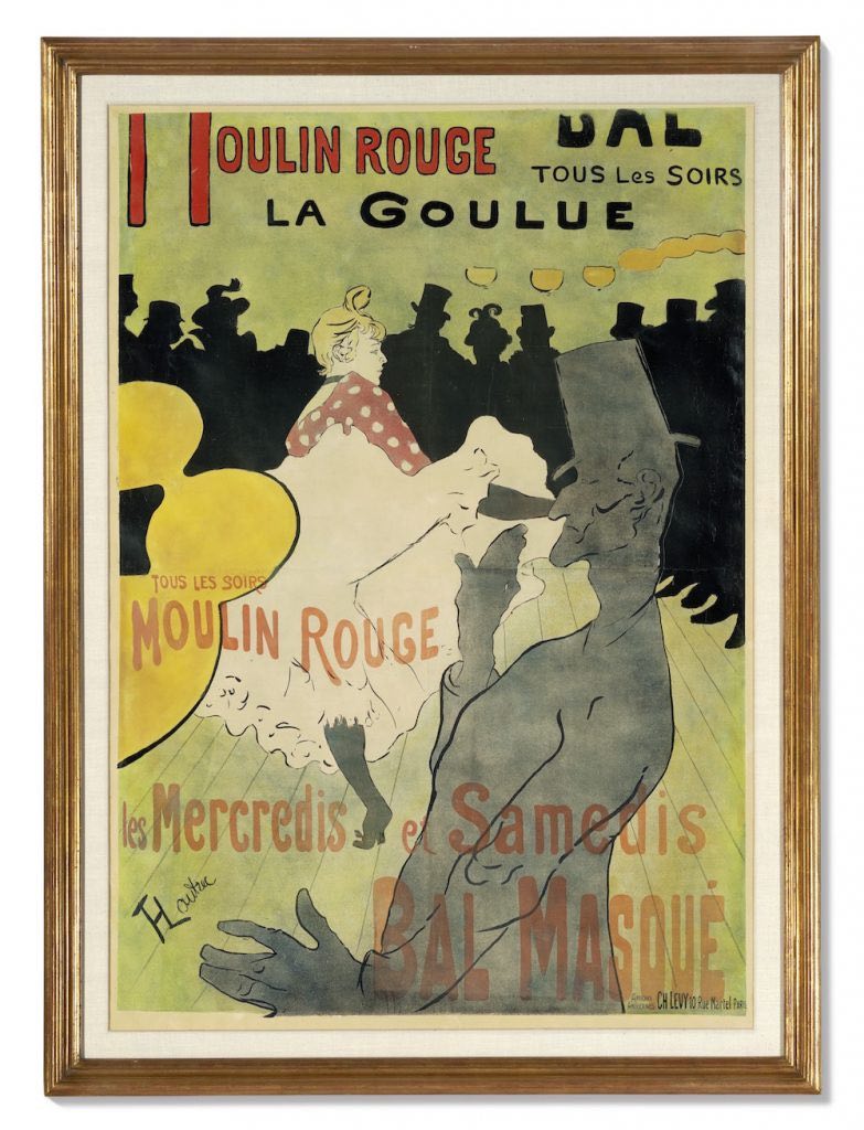 Henri Toulouse-Lautrec, Mouling Rouge. Immagine per gentile concessione di Christie's.