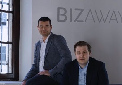 Da sinistra, Flavio Del Bianco e Luca Carlucci, fondatori di BizAway 