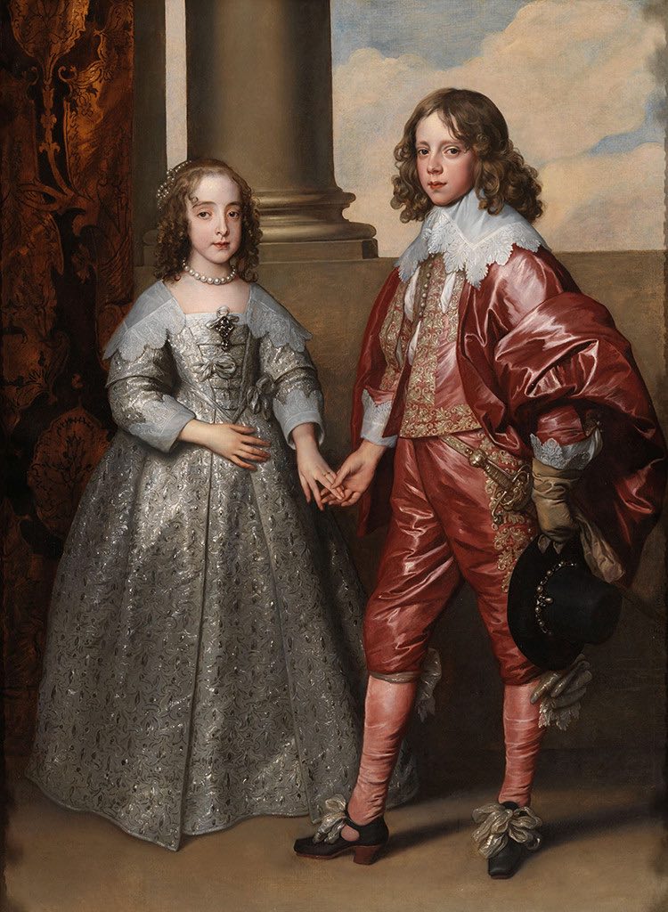 Anthony van Dyck, Guglielmo II, Principe d'Orange e la sua sposa, Mary Stuart (1641). Per gentile concessione del Rijksmuseum, Amsterdam.