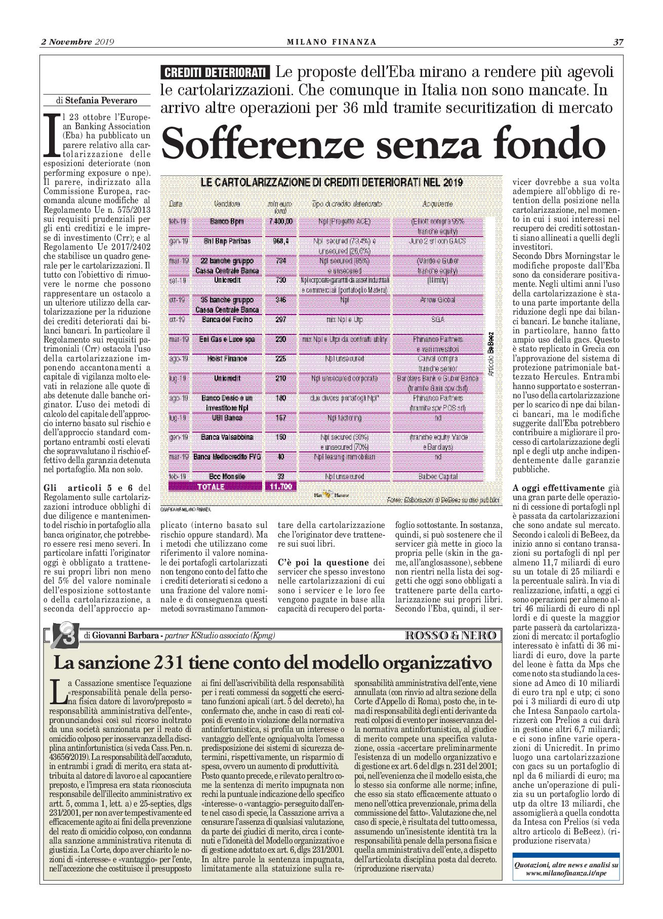 Dicono di noi