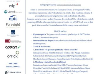 Il 25 febbraio appuntamento con il 7° Report Minibond del Politecnico di Milano. BeBeez è media partner