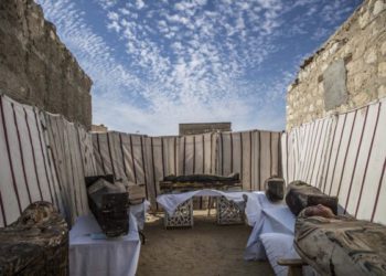 Gli archeologi hanno scoperto un tempio dedicato a un’antica regina e 50 stupendi sarcofagi in una necropoli egizia