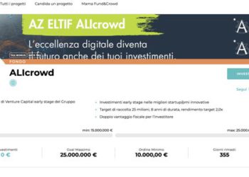 Azimut e Mamacrowd lanciano il primo Eltif di venture capital. Utilizzerà la piattaforma  per selezionare le società