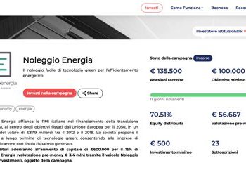 AB Holding investe nell’equity crowdfunding di Noleggio Energia
