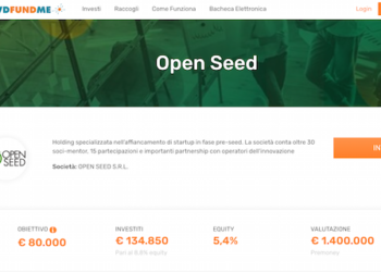 Overfunding su CrowdFundMe per il venture capital Open Seed