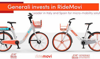 Generali entra nella società di bike sharing Ridemovi