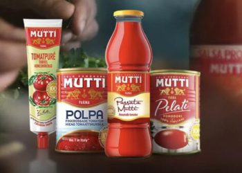 Mutti, sul mercato il 24,5% del leader del pomodoro di alta gamma in portafoglio alla belga Verlinvest