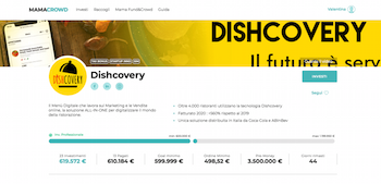 Overfunding per il traduttore di menu Dishcovery. Che potrà accedere all’Eltif di venture capital ALIcrowd