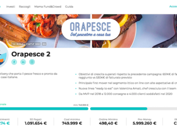 L’e-commerce del pesce fresco Orapesce chiude la raccolta su Mamacrowd con 1,15 mln euro