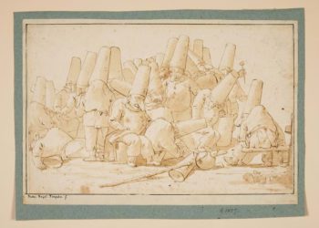 “L’abbiamo trovato nel pluriball”: un disegno del Tiepolo del XVII secolo è stato riscoperto nell’attico di una storica residenza del Regno Unito