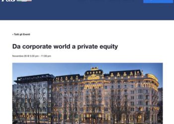 Da corporate world a private equity. Appuntamento venerdì 26 novembre per gli alumni P&G. BeBeez unico media partner