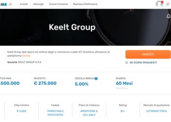 L’e-commerce degli orologi KechiQ sta collocando un minibond da 1,5 mln euro su CrowdFundMe