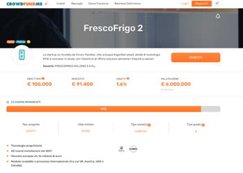 I distributori automatici FrescoFrigo lanciano un equity crowdfunding da 100 mila euro su CrowdFundMe