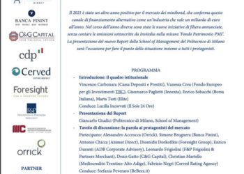 Appuntamento il lunedì 14 marzo per l’8° Report italiano sui Minibond del Politecnico di Milano. BeBeez è il media partner