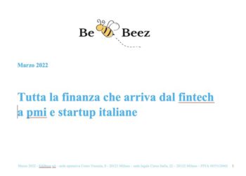 Ben 8,6 mld euro dalle piattaforme fintech a pmi e startup dal 2014 a oggi tra lending ed equity. Oltre 3,5 mld soltanto nel 2021. Report BeBeez