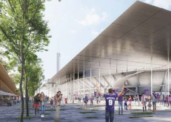 Il nuovo stadio Artemio Franchi di Firenze