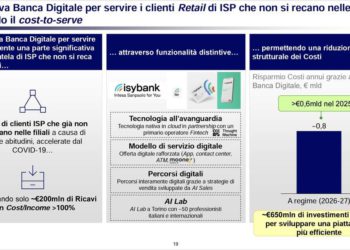 Round da 160 mln $ per Thought Machine, la fintech che svilupperà Isybank per Intesa Sanpaolo