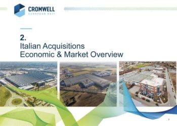 Cromwell Property compra in due immobili logistici nelle aree di Milano e Brescia per 51 mln euro