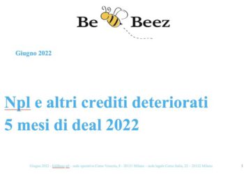 Crediti deteriorati, da inizio anno soltanto 6,1 mld euro di transazioni, più gli 8,5 mld di Intesa