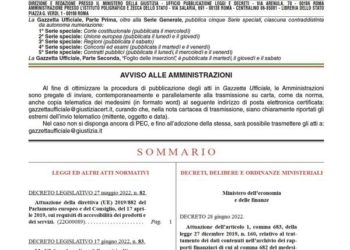E’ in Gazzetta Ufficiale il decreto con le modifiche al Codice della crisi d’impresa
