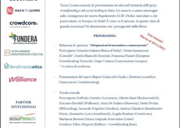 BeBeez vi aspetta domani 20 luglio alla presentazione del 7° Report Italiano sul Crowdinvesting della School of Management del Politecnico di Milano