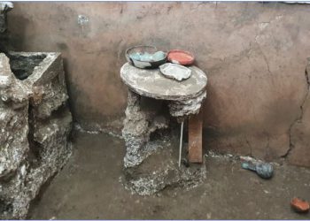 Grande Progetto Pompei: gli arredi del Larario sono l’ultima scoperta del Parco archeologico