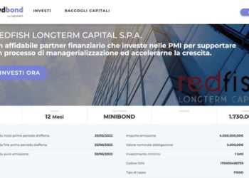 RedFish Long Term Capital incassa 2,99 mln euro dal collocamento del bond convertendo in caso di ipo