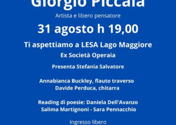 Pittura, Scultura, Musica e Poesia Happening a LESA (Novara) con Giorgio Piccaia