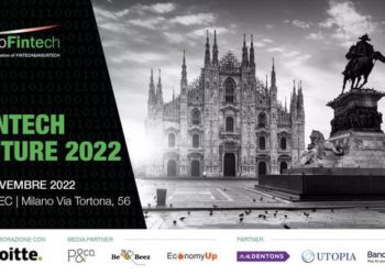 Vi ricordiamo l’appuntamento mercoledì 9 novembre con Fintech Future 2022, l’evento annuale di AssoFintech. BeBeez è media partner
