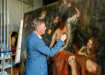 Un dipinto, quasi distrutto nell’esplosione di Beirut del 2020, è stato identificato come un’Artemisia Gentileschi perduto da tempo ed è ora in fase di restauro