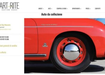 Art-Rite, casa d’aste del Gruppo Banca Sistema, apre un dipartimento dedicato alle auto da collezione