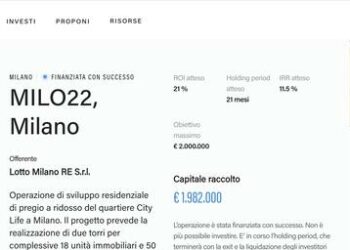 Il portale di equity crowdfunding real estate Concrete chiude il 2022 con un’ultima campagna da 2 mln euro, che porta il totale dell’anno a 18 mln. Il doppio del 2021