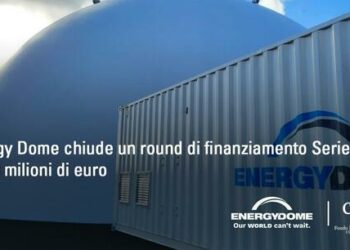 I  sistemi di stoccaggio dell’energia di Energy Dome raccolgono 40 mln euro in un nuovo round guidato da ENI Next e Neva sgr