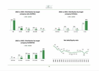 Multipli di valutazione in rialzo per i deal di private equity in Italia nel 2022. Ma l’attività ora frena. Lo calcola il PEM della LIUC