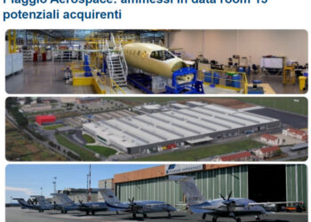 Piaggio Aerospace, ammessi alla data room 13 dei 18 soggetti che avevano manifestato interesse per acquisire l’azienda lo scorso 19 giugno