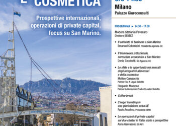 Il 18 ottobre BeBeez vi aspetta a Milano per parlare delle opportunità di investimento in integratori alimentari e cosmetica a San Marino