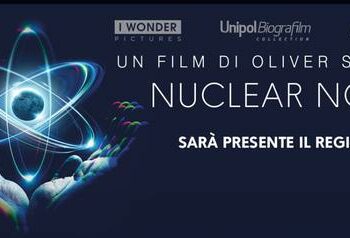 Oliver Stone presenta in Italia il suo docu-film “Nuclear Now”, accompagnato dallo scienziato Stefano Buono (newcleo)