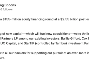 Bending Spoons, nuovo round da 155 mln $. Durable Capital Partners nuovo socio. Raccolti circa 560 mln euro in 15 mesi