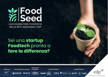 Al via la nuova Call4Startup di FoodSeed, programma di accelerazione della Rete Nazionale di CDP Venture Capital per le startup FoodTech