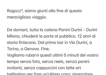 Panini Durini chiude dopo 12 anni. La società detentrice del marchio, Pancioc srl, fa capo al 100% a Riello Investimenti Partners sgr