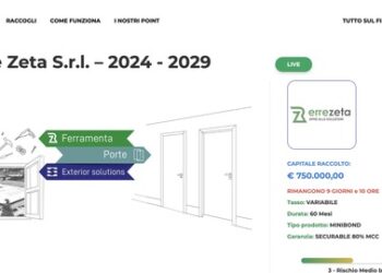 La ferramenta Erre Zeta colloca minibond sino a un massimo di 2,5 mln euro sul portale Crowdbond di Opstart