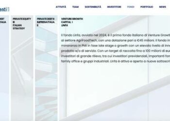 Riello Investimenti lancia l’impact fund Linfa, che investe in AgriFoodTech, con una dotazione di 45 mln euro e target di raccolta fino a 100 mln