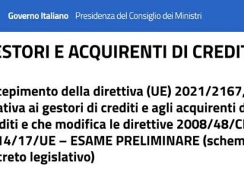 Approvato il decreto legislativo di recepimento della NPL Secondary Market Directive. Ne parliamo il 19 giugno al Caffé di BeBeez